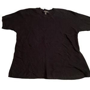 Banana Republic Knit T-Shirt *Black* Medium